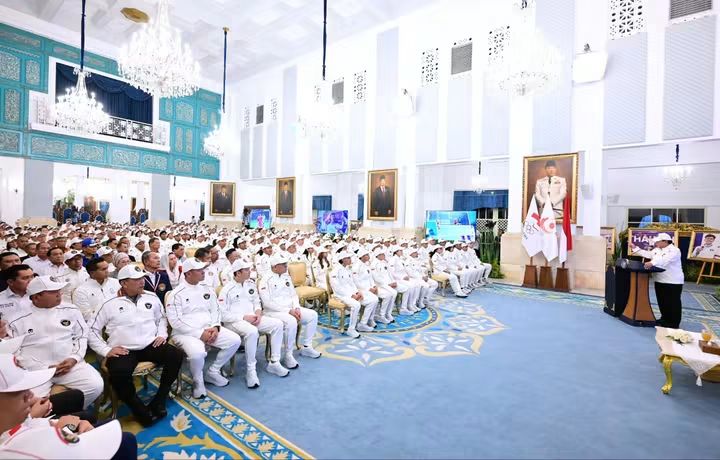 Prabowo Lepas Kontingen Indonesia ke Asian Games Aichi-Nagoya