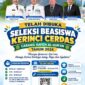 Pendaftaran Beasiswa Kerinci Cerdas 2026 Dibuka hingga 10 Oktober