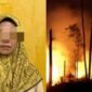 Bakar Ranting, IRT di Kampar Jadi Tersangka