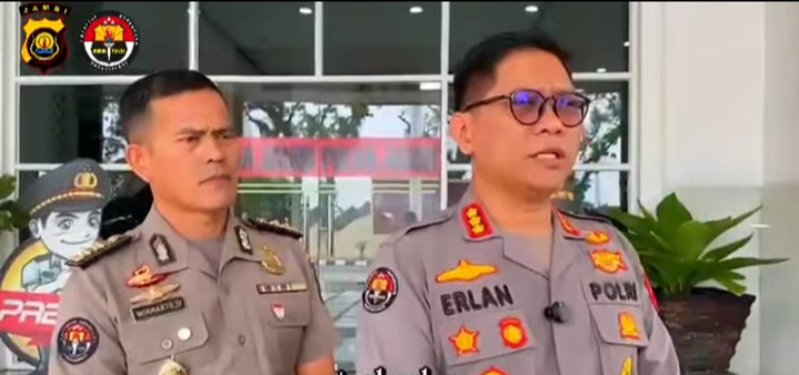 Polda Jambi Bongkar Dugaan Penyimpangan Rekrutmen Polri, Dua Personel Kena PTDH (foto Polda Jambi)