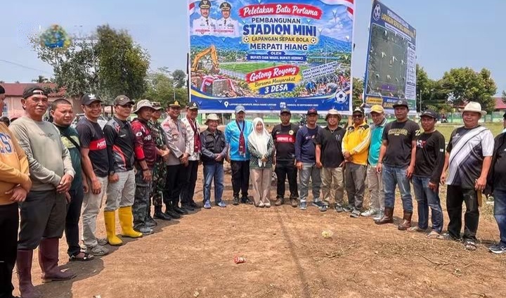 Stadion Mini Merpati Hiang Mulai Dibangun, Generasi Muda Kerinci