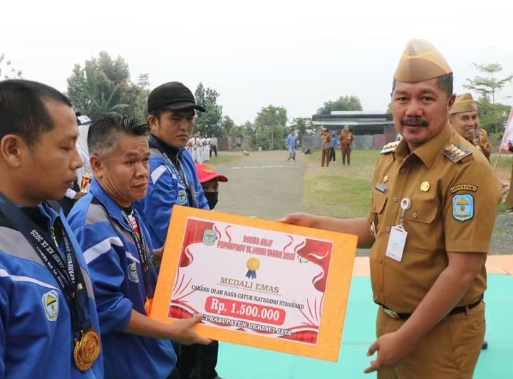 Semangat HAORNAS 2026, Kerinci Apresiasi Para Juara
