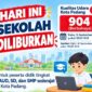 AQI Capai 904, Sekolah di Kota Padang Diliburkan