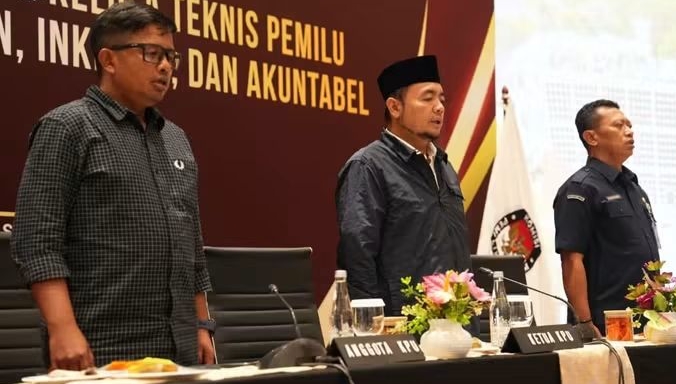 Ketua KPU Mochammad, Afifuddin menghadiri Forum Diskusi Strategis Penyusunan Konsep Tata Kelola Teknis Pemilu 2029