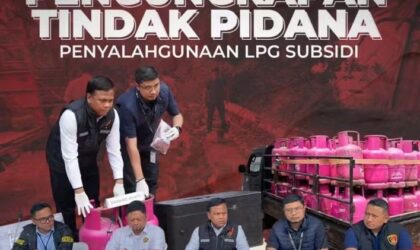 Polri Tangkap 5 Pelaku Oplos Elpiji 3 Kg, Ratusan Tabung Disita