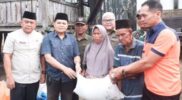 Korban Kebakaran di Penyegat Olak Dapat Bantuan dari Pemkab Muaro Jambi