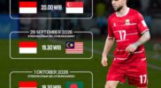Klasemen FIFA ASEAN Cup 2026 menempatkan Indonesia di posisi kedua Grup A. Simak jadwal Timnas Indonesia menghadapi Malaysia dan Bangladesh.