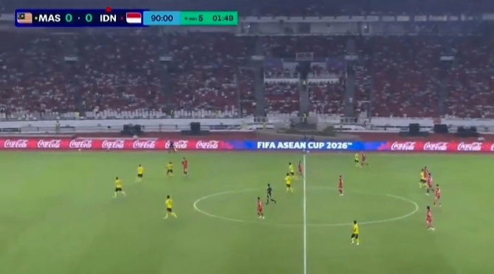Indonesia vs Malaysia 0-0, Persaingan Grup A Makin Sengit