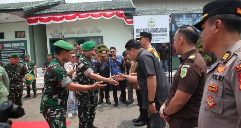 Hutri Randa menyambut kunjungan Pangdam XX/TIB Mayjen