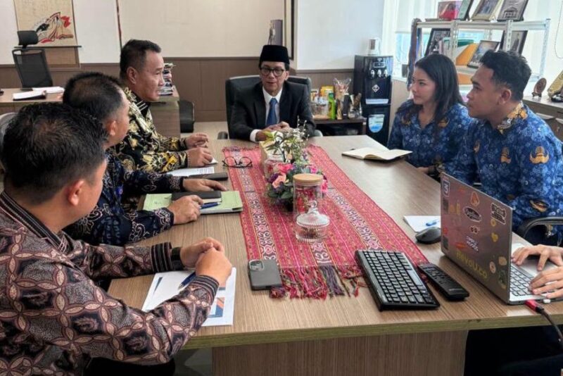 Wako Alfin Sambangi BNPB RI di Jakarta