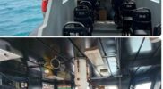 TNI AL mencari lima jurnalis dan tiga kru kapal yang kehilangan kontak saat meliput letusan Gunung Anak Krakatau.