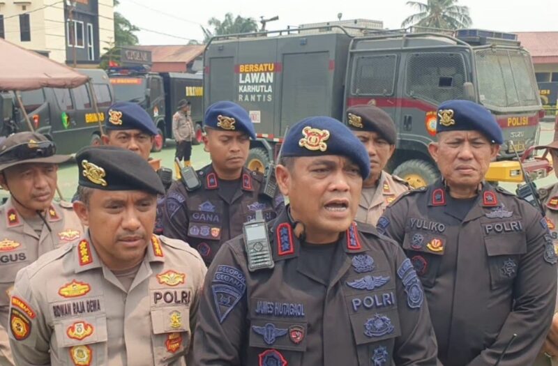 Polda Sumsel Turunkan 1.000 Personel Tangani Karhutla