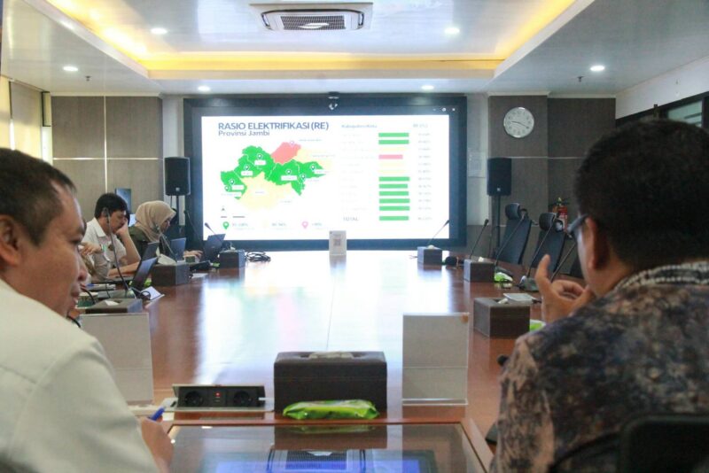 Wakil Bupati Tanjung Jabung Barat, Dr. H. Katamso audiensi bersama Direktorat Jenderal Ketenagalistrikan, ESDM Senin (28/9/2026).