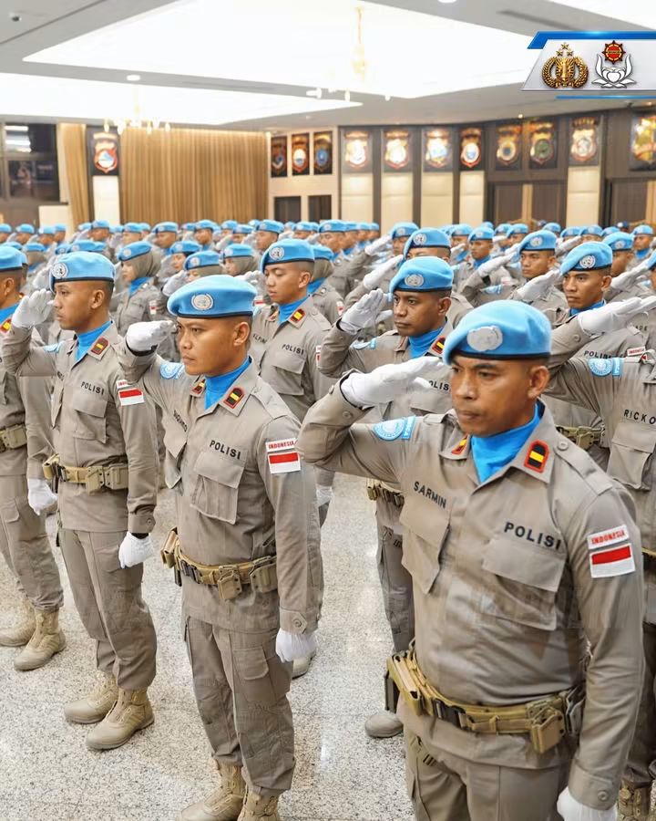 Brimob Polri Kirim 61 Personel untuk Misi Perdamaian PBB di Afrika Tengah
