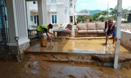 Pascabanjir di Lumin Park Padang, TRC Bergerak Pulihkan Wilayah