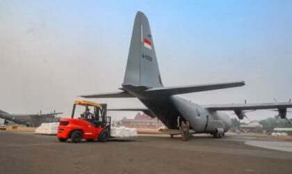 TNI Lanjutkan Operasi Modifikasi Cuaca di Palembang dan Banjarmasin