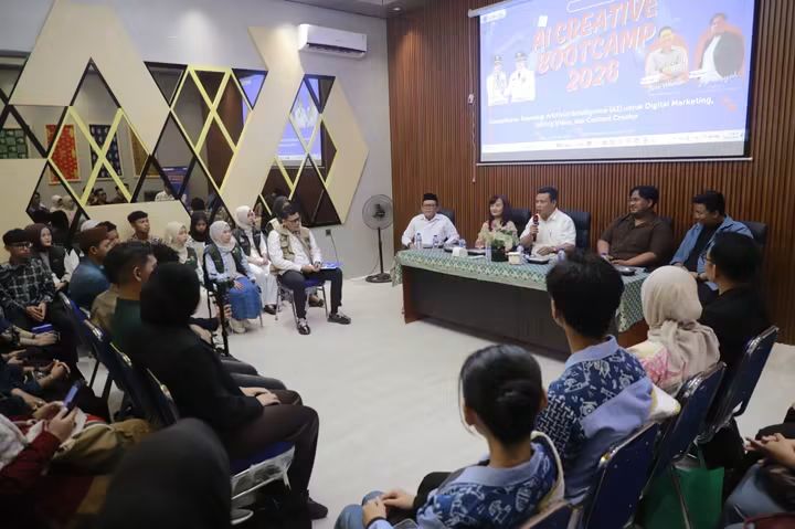 Wabup Katamso Buka AI Creative Bootcamp 2026, Dorong Pemuda Kuasai Teknologi Digital