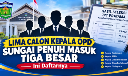 Cek Nama Lima Calon Kepala OPD Sungai Penuh