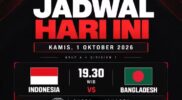 Prediksi Line Up Indonesia vs Bangladesh, Herdman Main Agresif