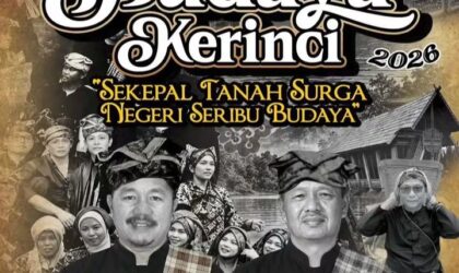 Festival Budaya Kerinci 2026 Siap Digelar