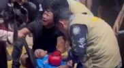Pukulan Vicky Prasetyo Bikin Dede Sunandar Pingsan