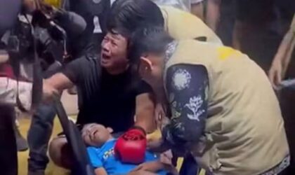 Pukulan Vicky Prasetyo Bikin Dede Sunandar Pingsan
