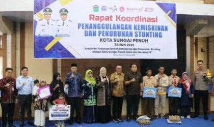 Rakor kemiskinan dan penurunan stunting Sungai Penuh