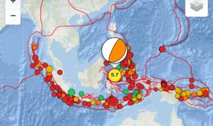 Gempa M5,7 Guncang Pohuwato