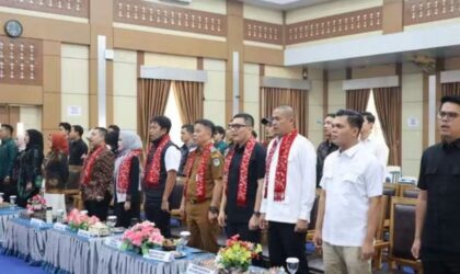 Sekda Alpian Buka Rakercab V HIPMI Sungai Penuh