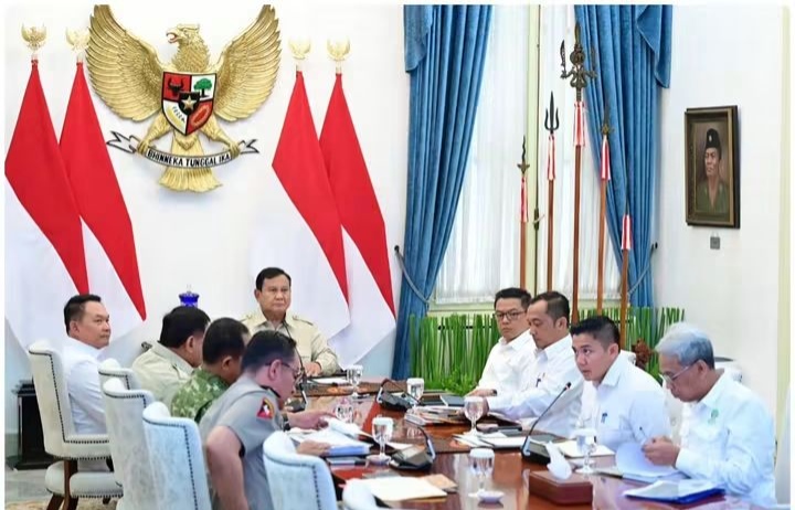 Prabowo Fokus Tangani Karhutla di Sumsel dan Kalteng