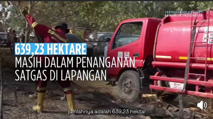 Prabowo Perintahkan 200 Pompa Air untuk Atasi Karhutla
