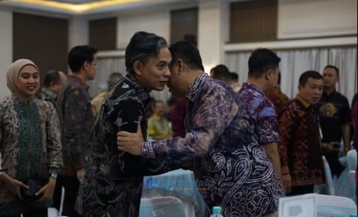 Wakil Bupati Muaro Jambi Hadiri Pisah Sambut Kapolda Jambi