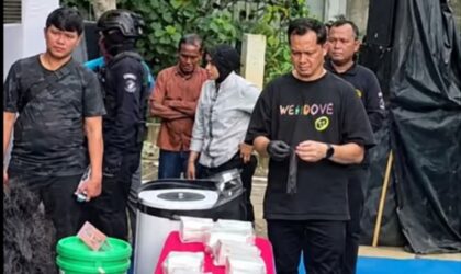 Pabrik Sabu Jaringan Internasional Terbongkar di Aceh