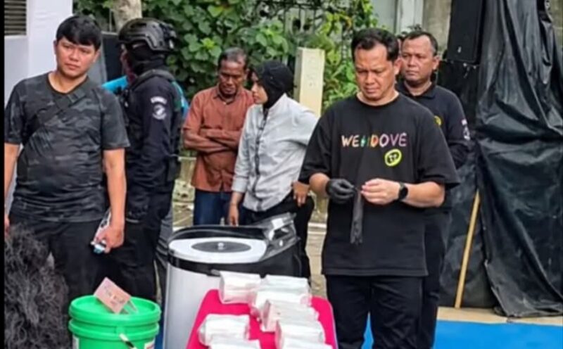 Pabrik Sabu Jaringan Internasional Terbongkar di Aceh