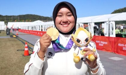 Nurisa Dian Ashrifah Raih Emas Kelima Asian Games 2026