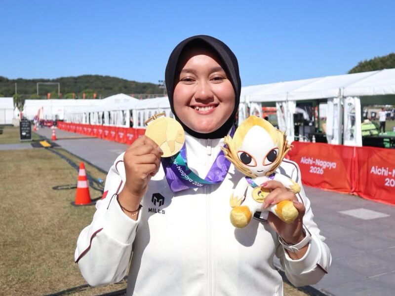Nurisa Dian Ashrifah Raih Emas Kelima Asian Games 2026