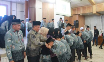 Katamso Lepas 76 Kafilah Tanjab Barat untuk Berlaga di MTQ ke-55 Provinsi Jambi