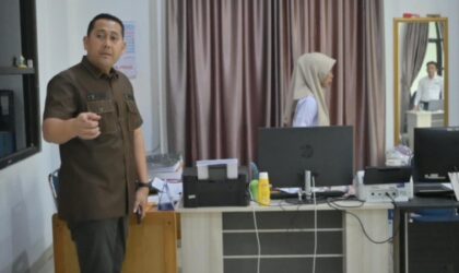 Bupati Merangin, M Syukur Sidak di kantor setda