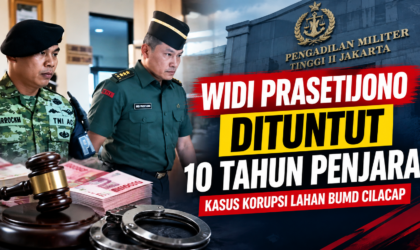 Widi Prasetijono Eks Ajudan Jokowi Dituntut 10 Tahun Penjara