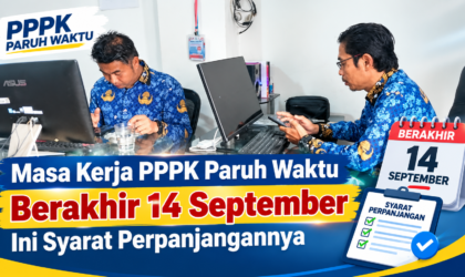 Masa Kerja PPPK Paruh Waktu Berakhir 14 September, Ini Syarat Perpanjangannya