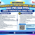 BKPSDM Sungai Penuh Umumkan Syarat Pencantuman Gelar ASN