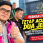 Herman Efendi Tetap Acungkan Dua Jempol Usai Jadi Tersangka Korupsi