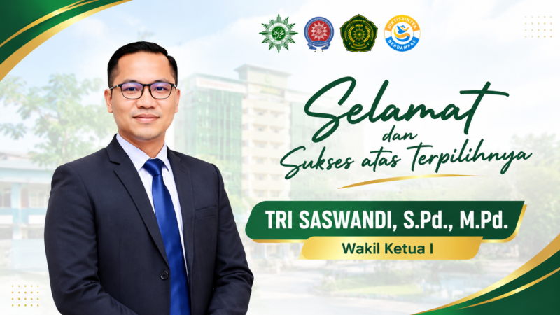 Tri Saswandi Resmi Jadi Wakil Ketua I STKIP