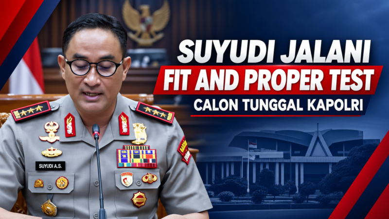 Prabowo Ajukan Suyudi Ario Seto sebagai Calon Tunggal Kapolri